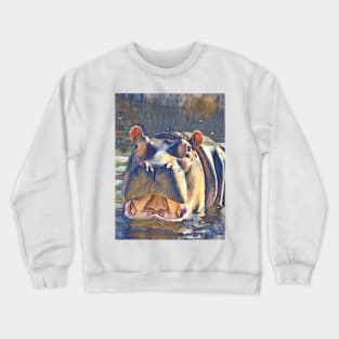 Hippo Crewneck Sweatshirt